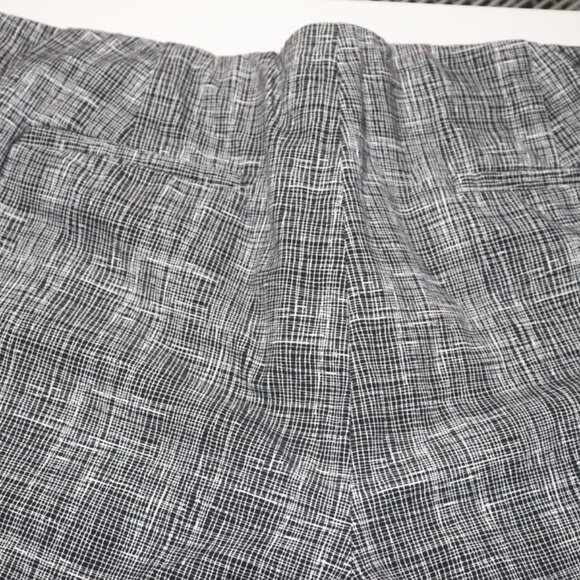 Alfani Womens Printed Casual Trouser Pants, Black White, Size 18W, Back 2 Office - Picture 8 of 12